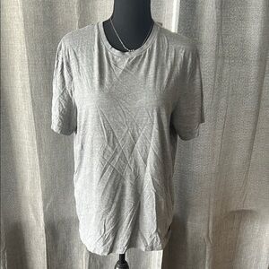Topman Gray Short Sleeve Crew Neck Tee